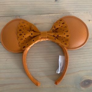 Disney Orange Mouse Ears Headband